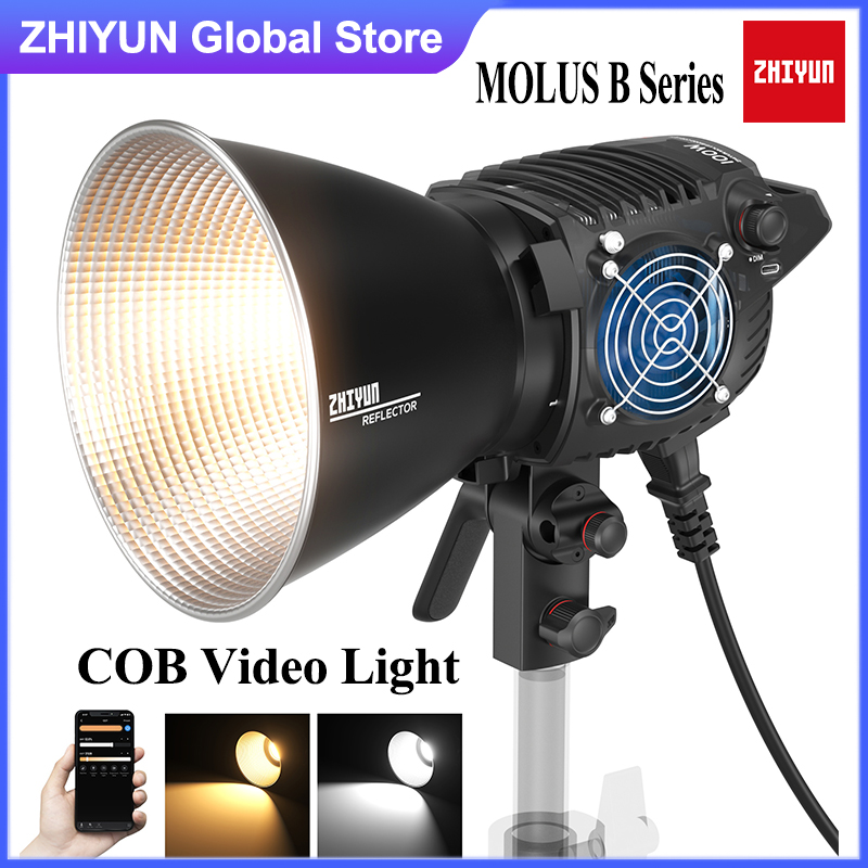 Outdoor Lighting Video Shooting - Luz de Vídeo COB ZHIYUN MOLUS
