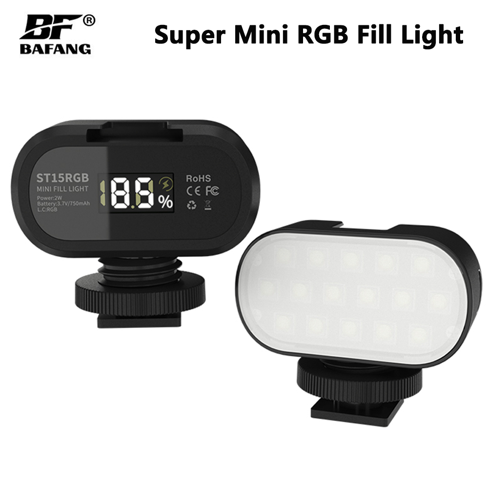 Outdoor Lighting Video Shooting - BAFANG-RGB Luz de preenchimento para fotografia,