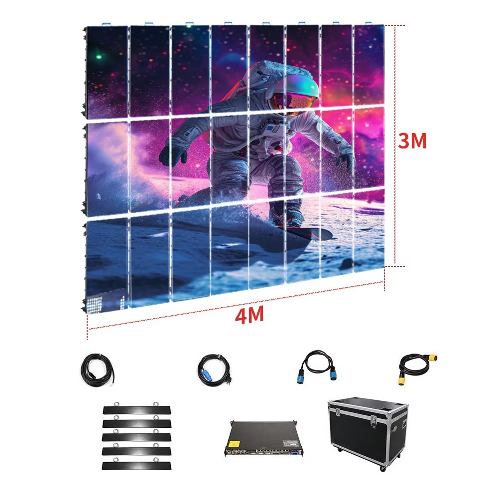 Outdoor Lighting Rental - Módulo de Display LED Personalizável para