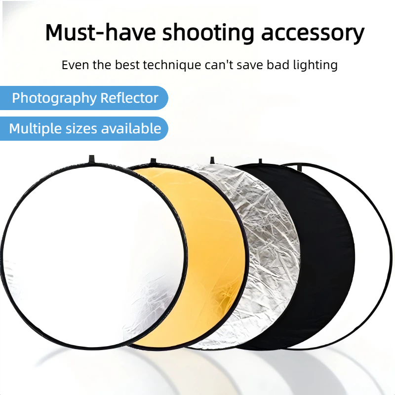 Outdoor Lighting For Photography - Painel Refletor Portátil Dobrável 2 em