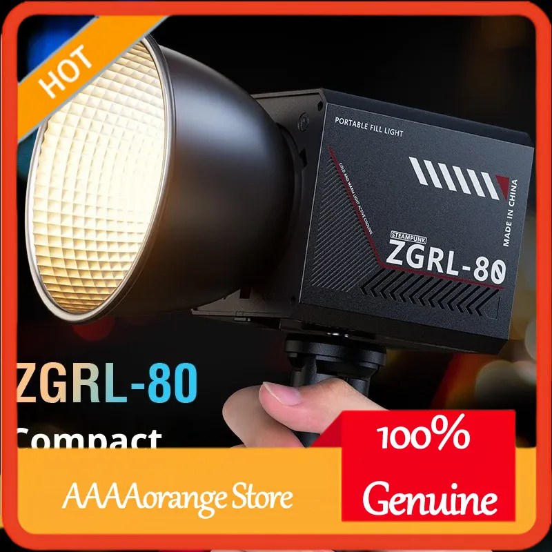 Outdoor Lighting For Photography - ZGRL80 80W COB LED Luz de