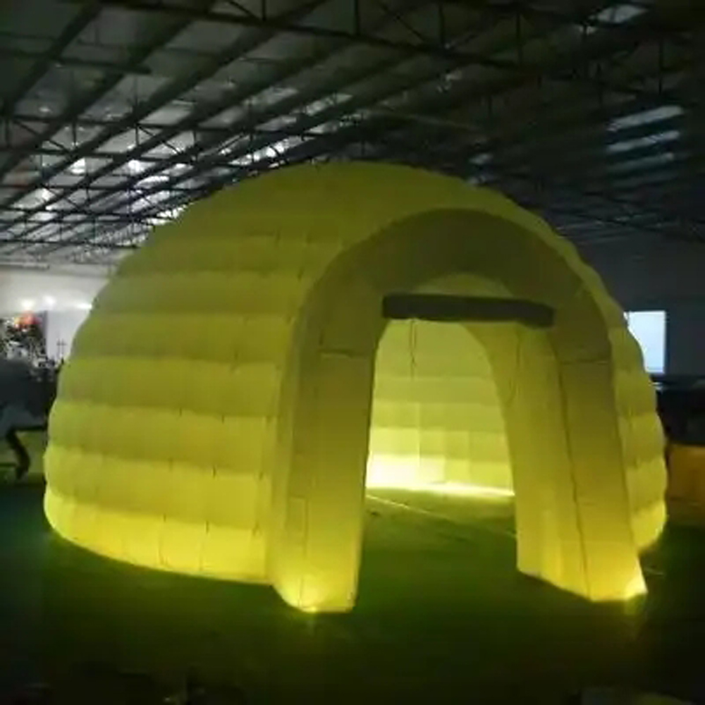 Outdoor Lighting Rental - Tenda Inflável Branca para Eventos ao