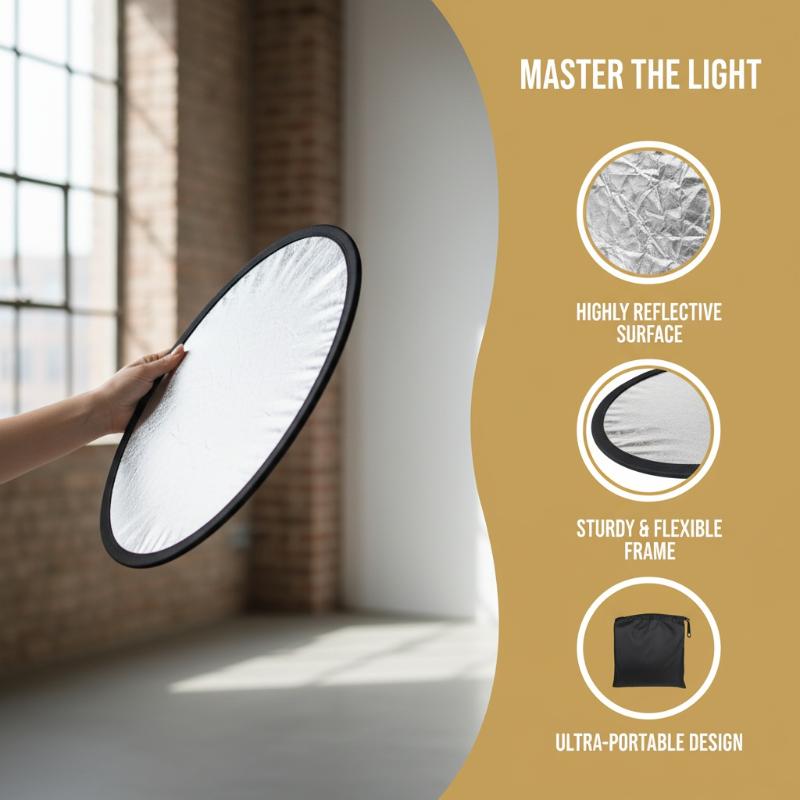 Outdoor Lighting For Photography - Refletor Fotográfico Redondo 5 em 1,
