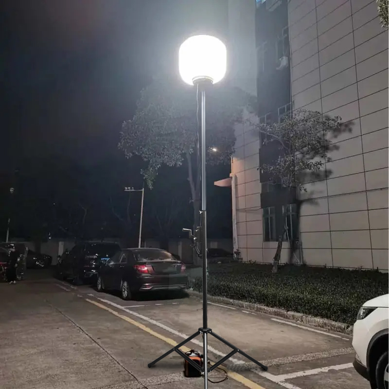 Mastro telescópico inflável ao - Outdoor Lighting Rental avaliação e preço