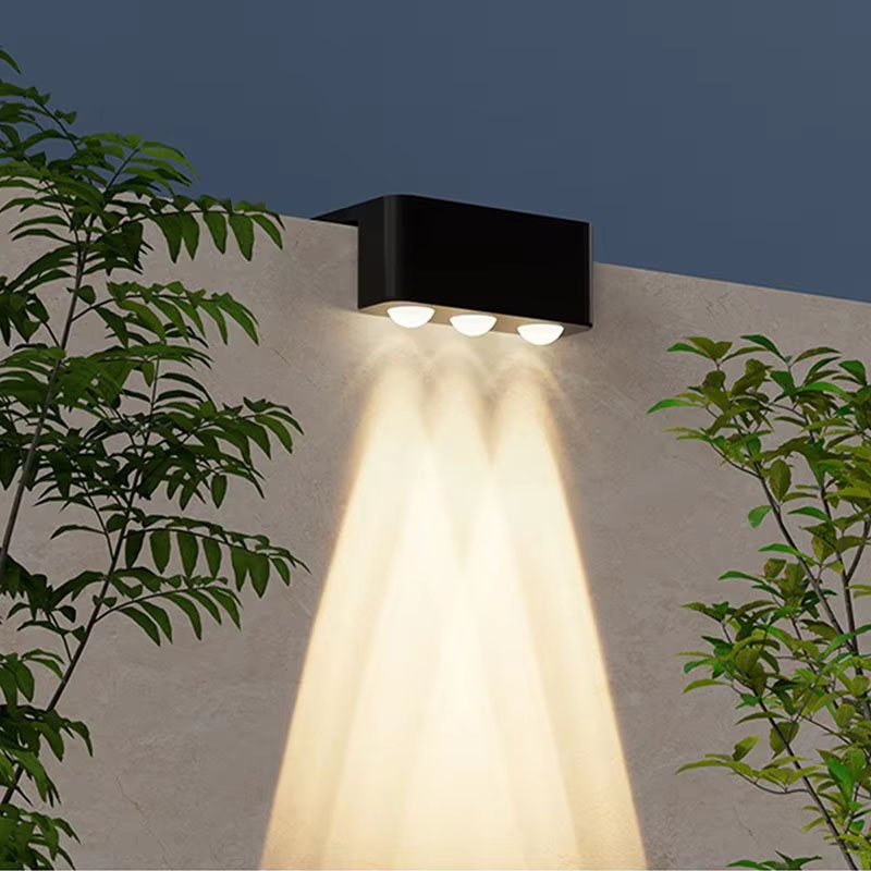 1/2/4PCS Luminária Solar de Pa - Outdoor Lighting On Fence avaliação e preço