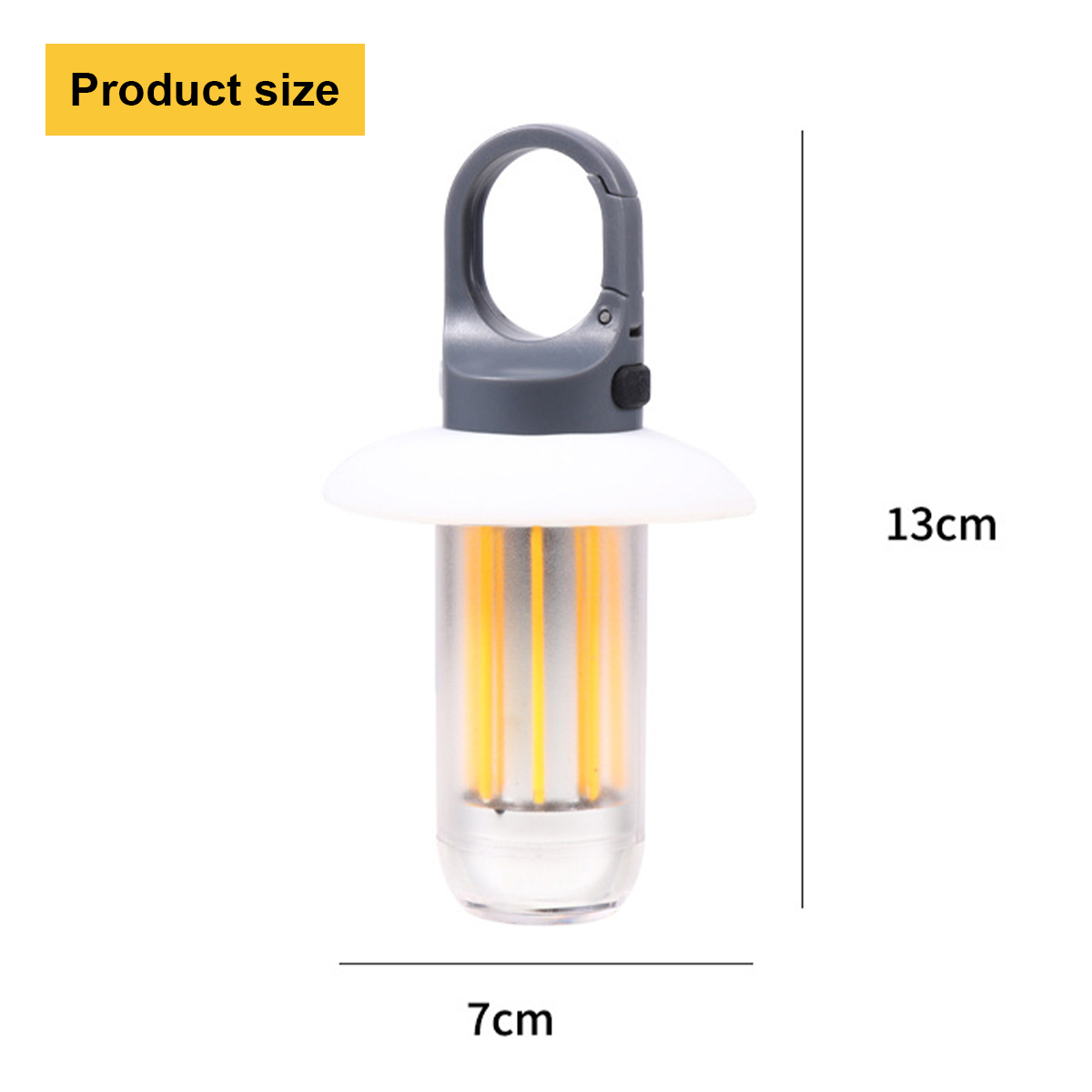 Usb recarregável levou acampam - Outdoor Lighting On Fence avaliação e preço