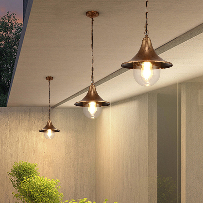 Luminária Pendente Grande para - Outdoor Lighting On Fence avaliação e preço