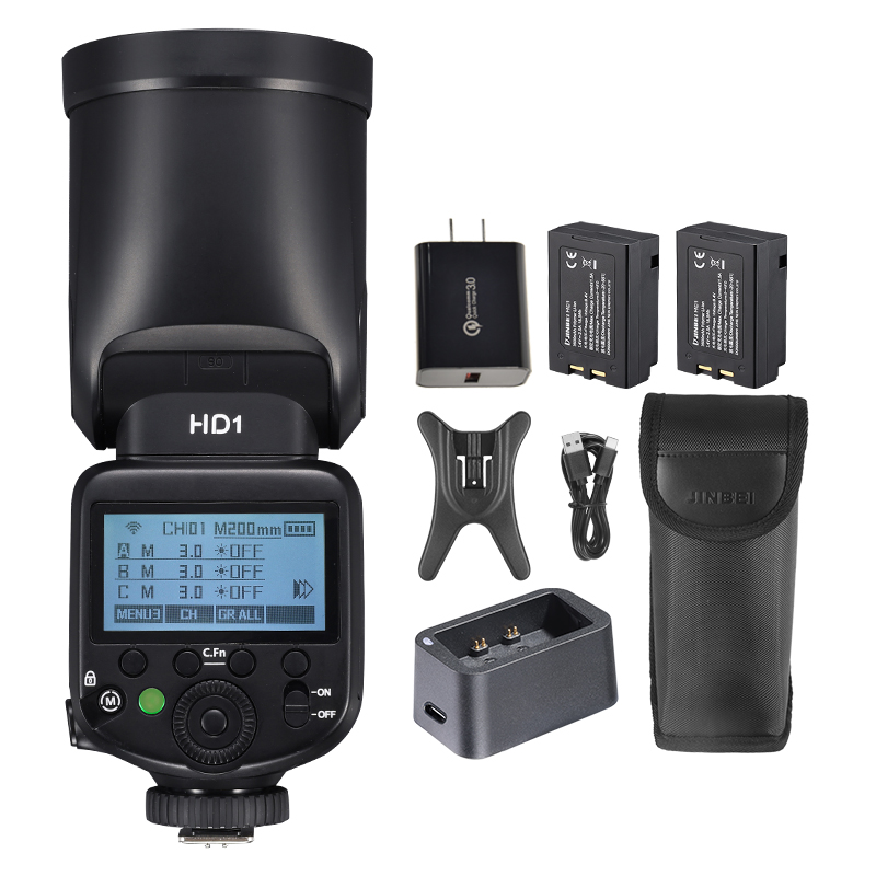 Kit de Flash para Câmera JINBE - Outdoor Lighting For Photography avaliação e preço