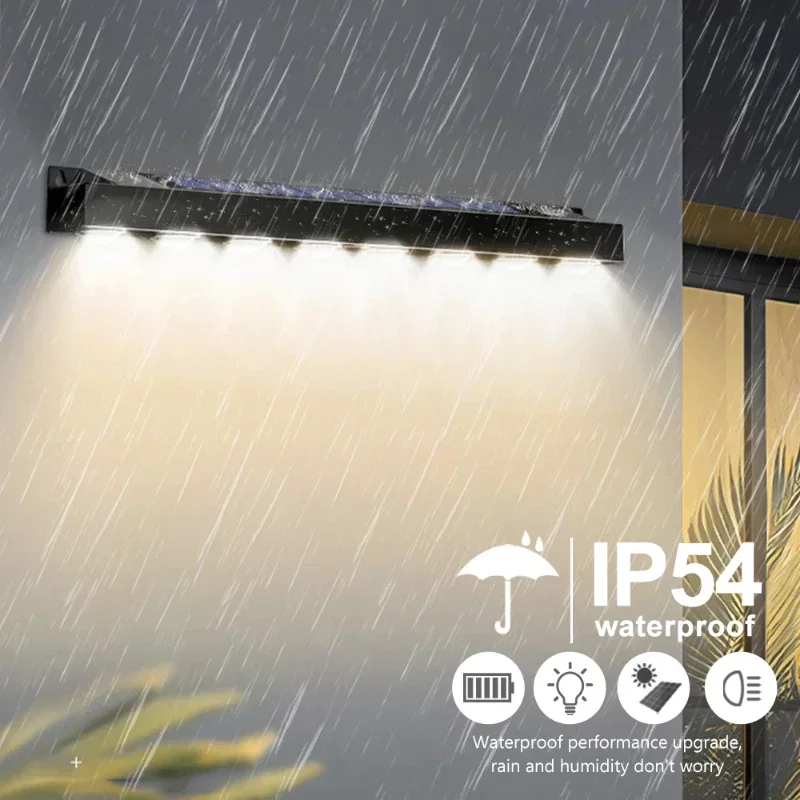 1/2/4 Peças Luzes Solares para - Outdoor Lighting On Fence avaliação e preço