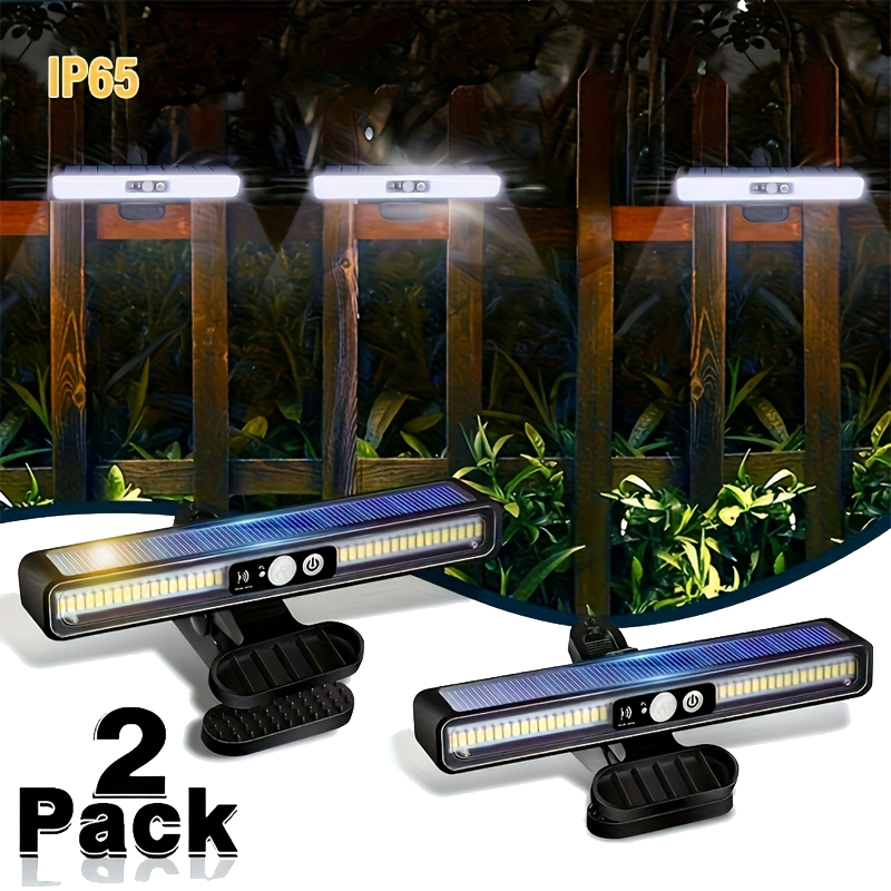 Luzes Solares de Movimento com - Outdoor Lighting On Fence avaliação e preço
