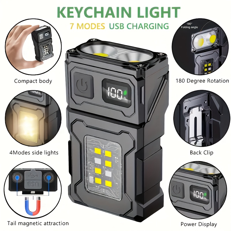 Mini lanterna de bolso led rec - Outdoor Lighting Junction Box avaliação e preço