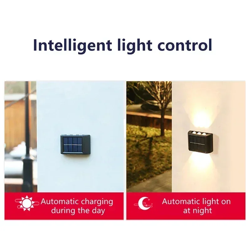 Luz Solar LED para Exterior, L - Outdoor Lighting For Fence avaliação e preço