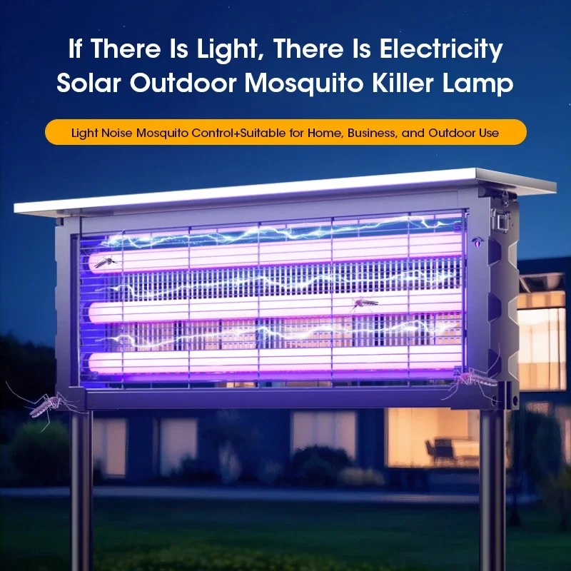 Lâmpada Solar Anti-Insetos de  - Outdoor Lighting On Fence avaliação e preço
