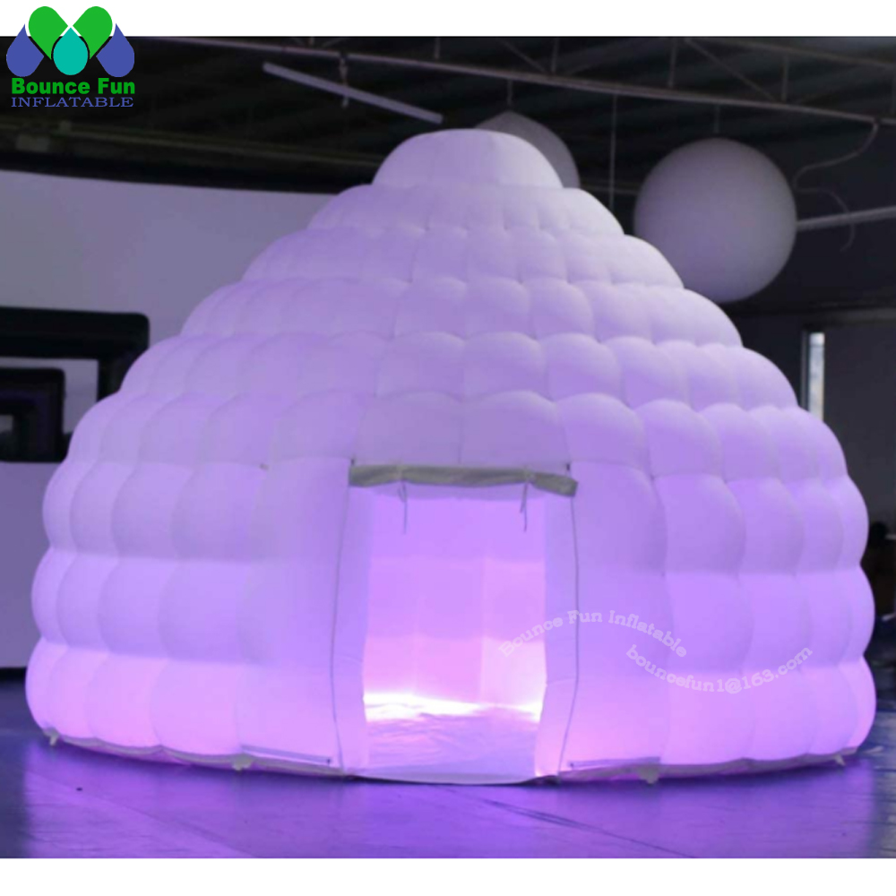 Barraca inflável branca da abó - Outdoor Lighting Rental avaliação e preço