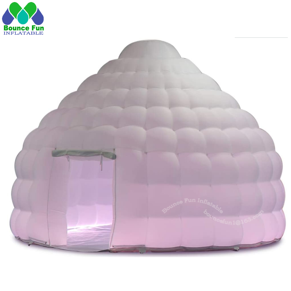Barraca inflável branca da abó - Outdoor Lighting Rental avaliação e preço