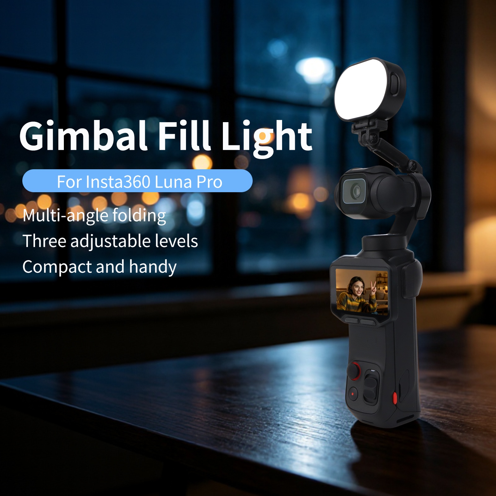 Mini Luz de Vídeo LED Compatív - Outdoor Lighting For Photography avaliação e preço