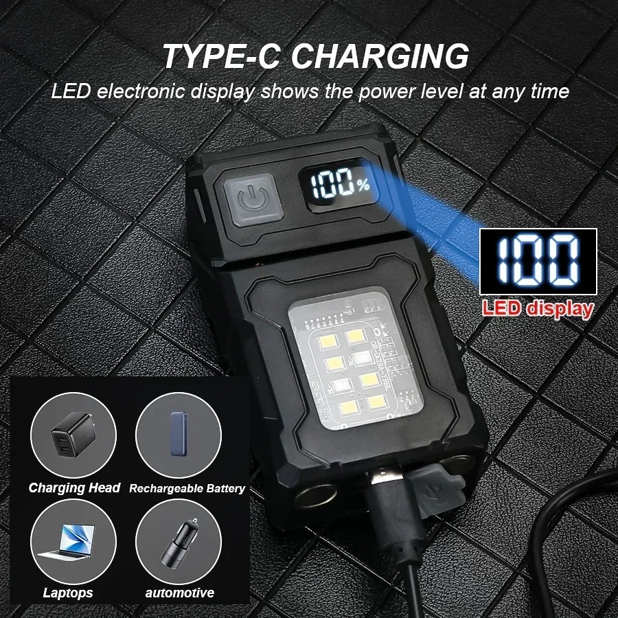 Mini Lanterna LED Recarregável - Outdoor Lighting Junction Box avaliação e preço