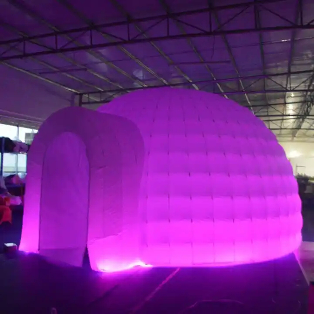 Tenda Inflável Branca para Eve - Outdoor Lighting Rental avaliação e preço