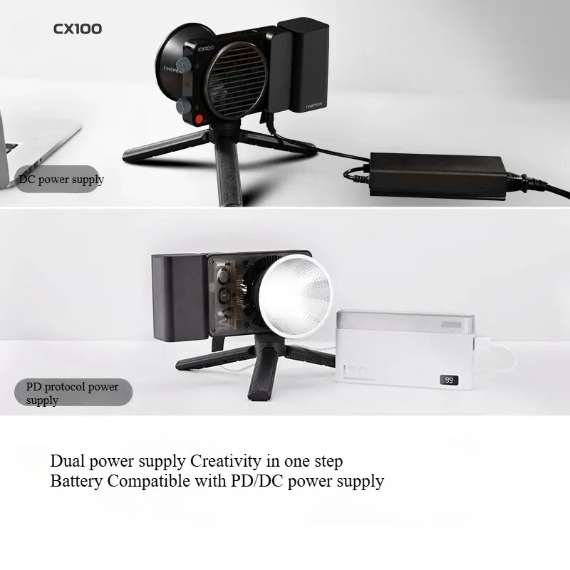 CINEPEER CX100 100W Luz de pre - Outdoor Lighting Video Shooting avaliação e preço