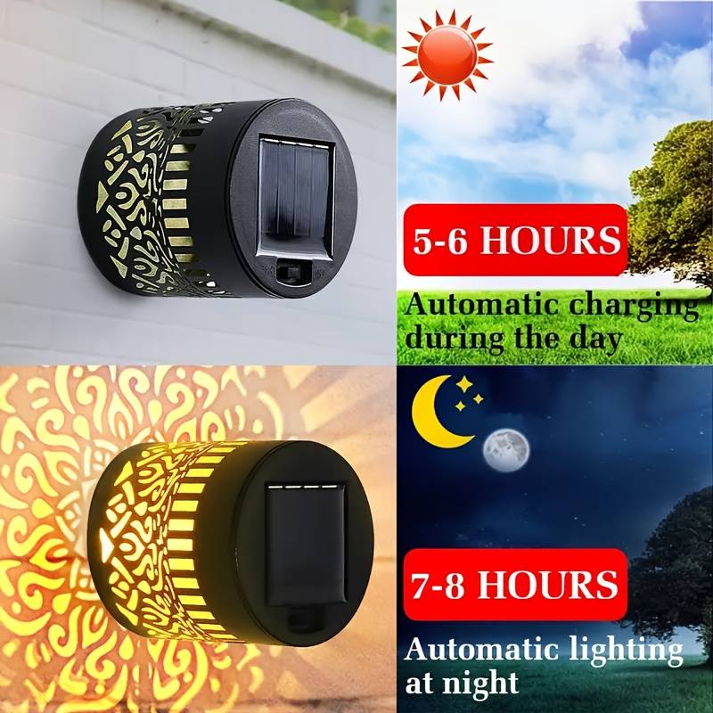 Conjunto de 2 Lanternas Solare - Outdoor Lighting For Fence avaliação e preço