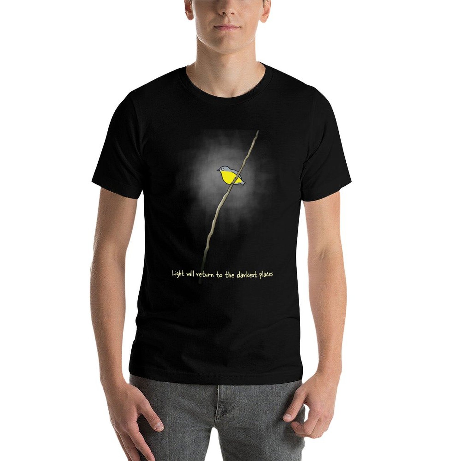 A luz voltará - Camiseta para  - Outdoor Lighting Australia avaliação e preço