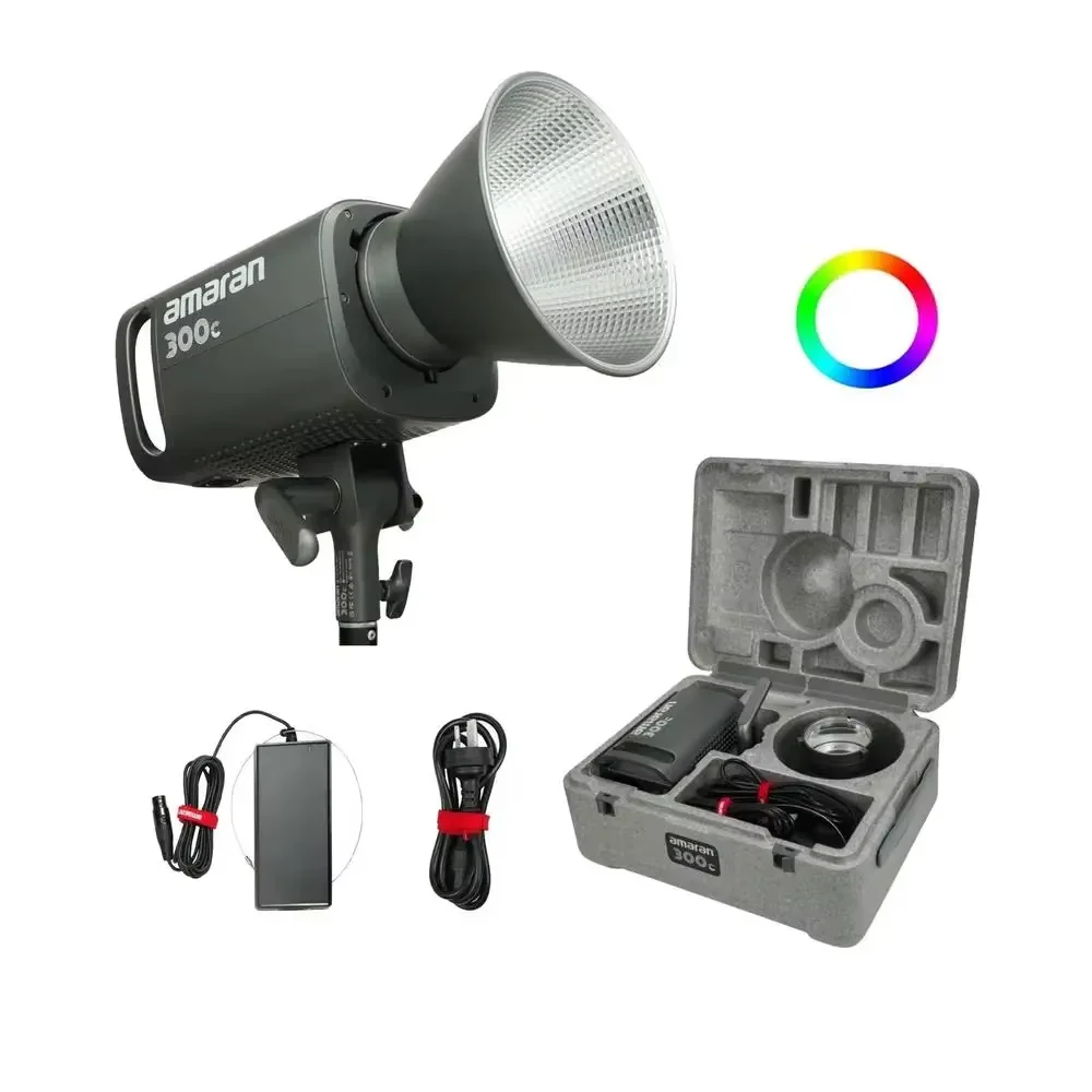 Aputure amaran 300C RGB Luz de - Outdoor Lighting Video Shooting avaliação e preço