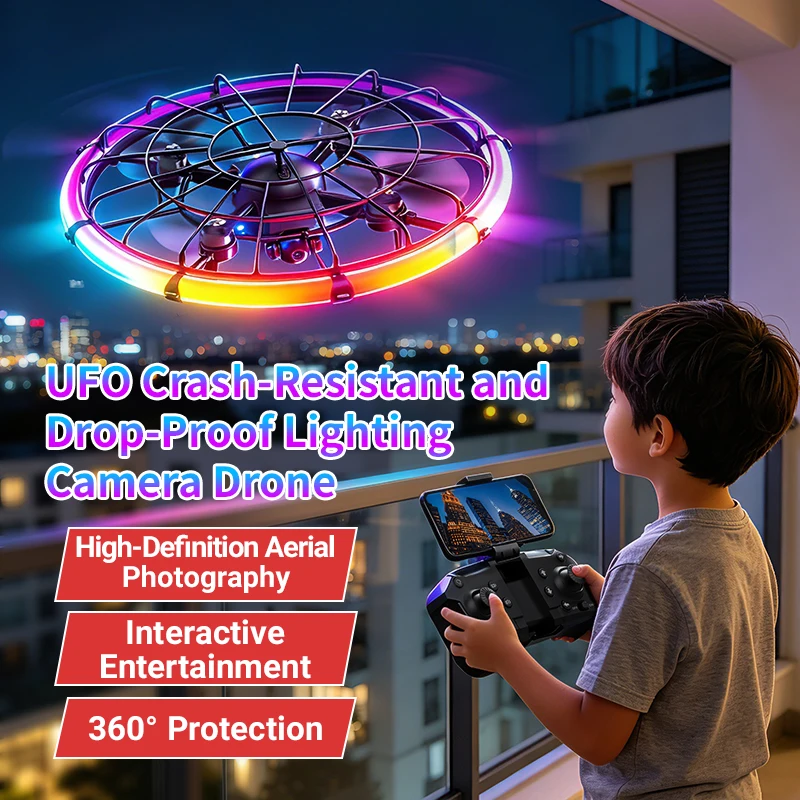 Drone RC JJRC H145 UFO com Len - Outdoor Lighting For Photography avaliação e preço