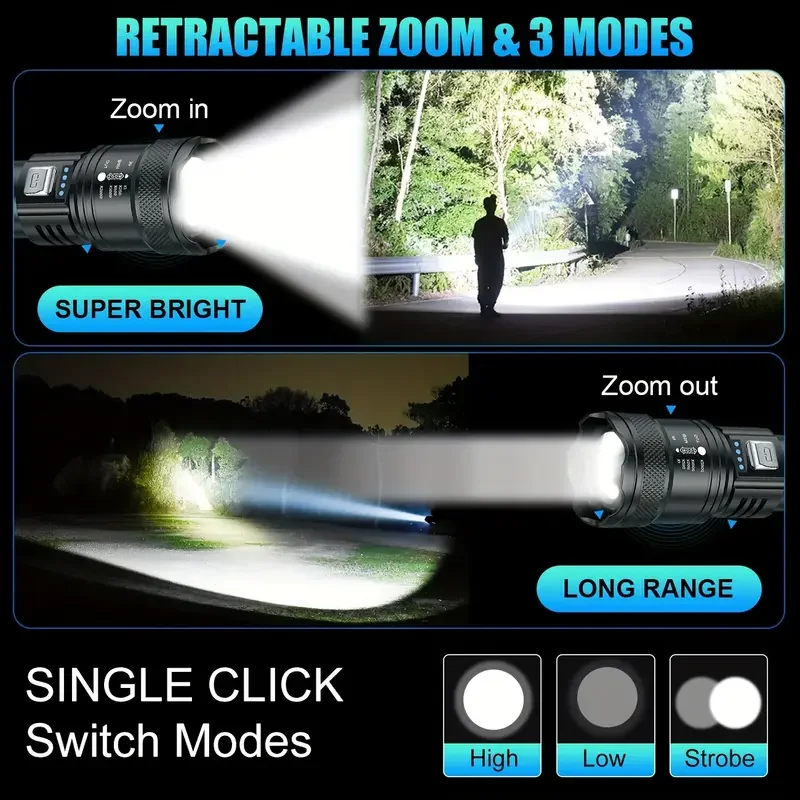 Lanterna tática led 2000lm, re - Outdoor Lighting Junction Box avaliação e preço