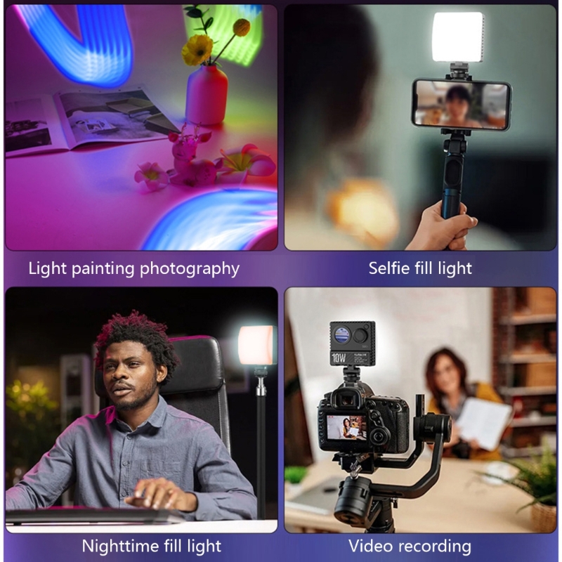 Luz magnética para selfie, uni - Outdoor Lighting For Photography avaliação e preço